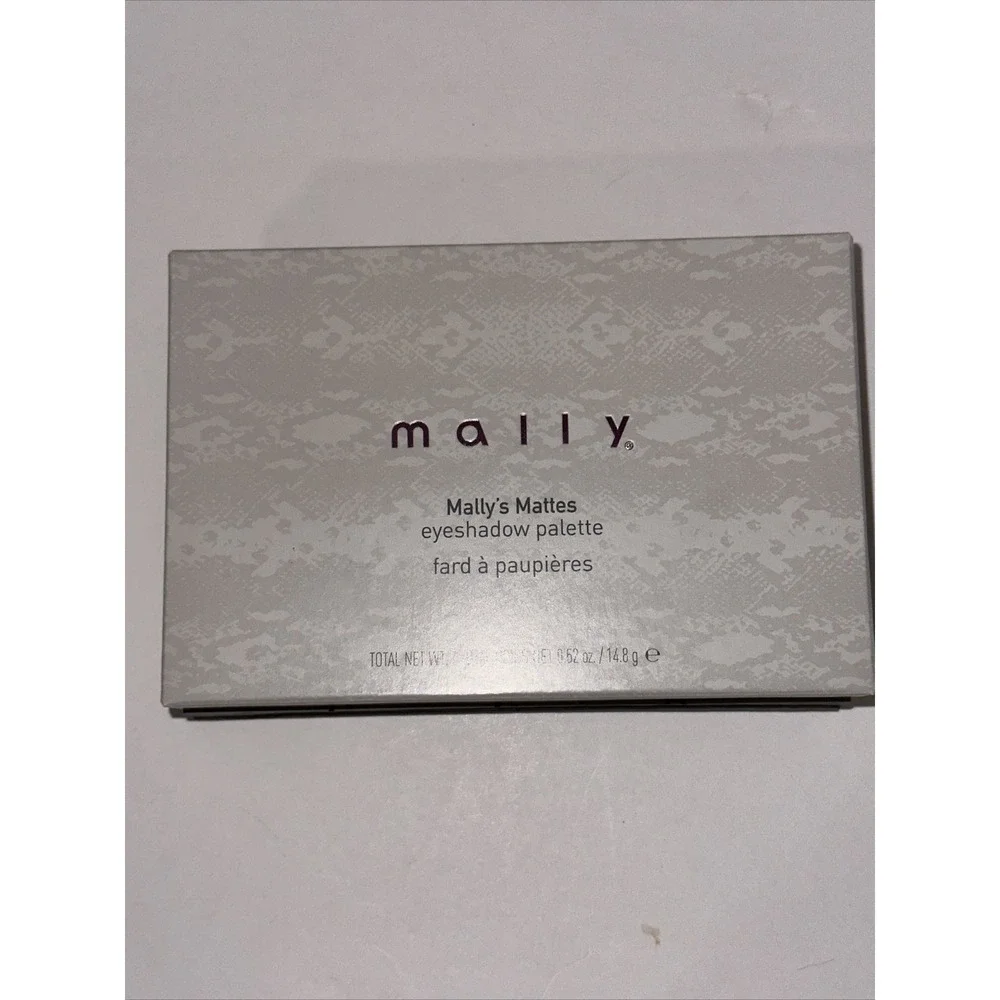 Mally Beauty Mally's Mattes Eyeshadow Palette 8 Shades Neutral Matte‎ Mirror New